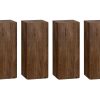 Hasena Cantu Füsse / Höhe: 30 cm / Holz: 82-Nussbaum, geölt