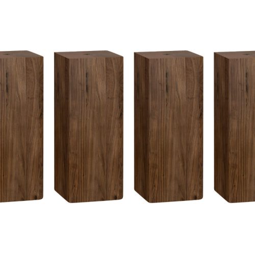 Hasena Cantu Füsse / Höhe: 30 cm / Holz: 82-Nussbaum, geölt