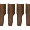 Hasena OAK-Line Füße Xylo 82-Nussbaum, geölt/25 cm Hasena OAK-Line Füße Xylo 82-Nussbaum, geölt/25 cm
