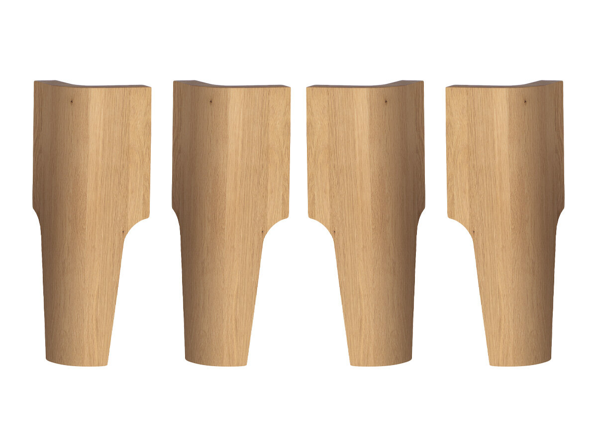 Hasena Xylo Füsse / Höhe: 20 cm / Holz: 74-Eiche bright, geölt Hasena Xylo Füsse / Höhe: 20 cm / Holz: 74-Eiche bright, geölt
