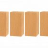 Hasena Ivio Füsse / Höhe: 20 cm / Holz: 74-Eiche bright, geölt