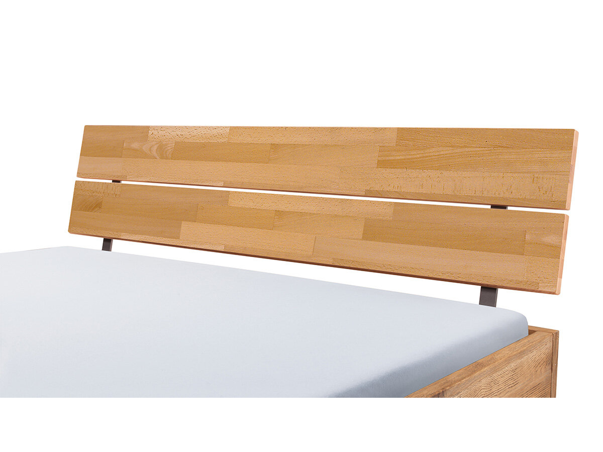 Hasena Kopfteil Duetto Wood-Line Buche natur, lackiert (06) 120 cm