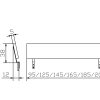 Hasena Lenio Kopfteil / Breite: 160 cm / Bezug: 710-Tocco white
