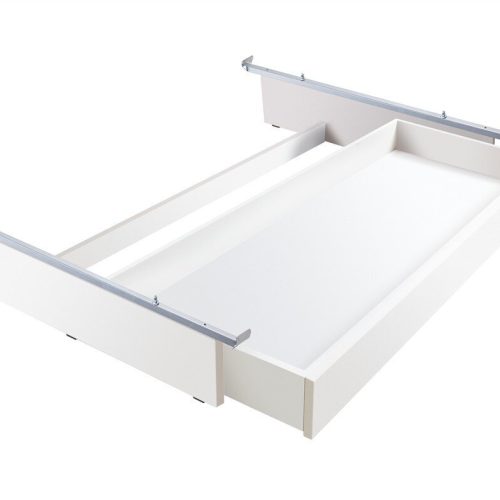 Hasena Lovie-Box MDF weiß deckend lackiert (10) 120 cm Tip-on: Vollauszug von Blum