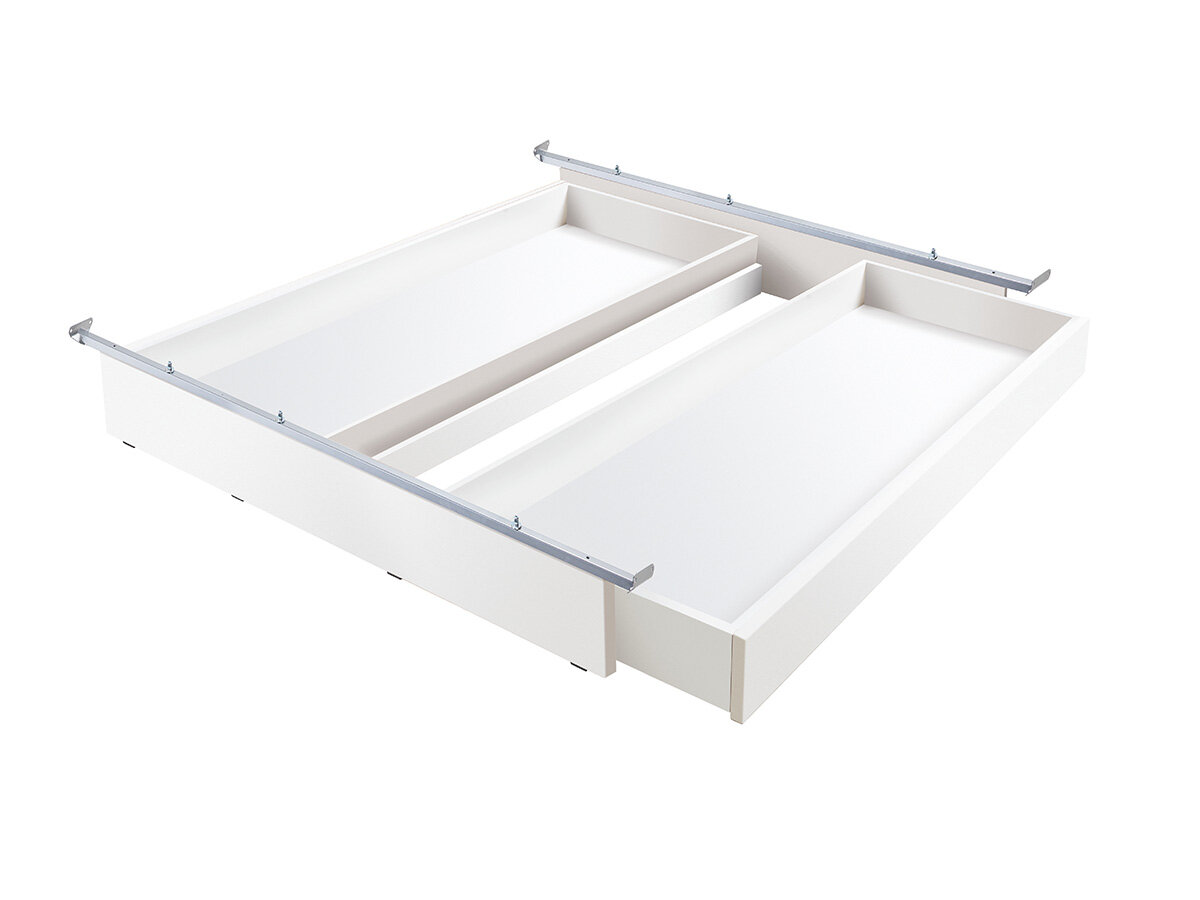 Hasena Lovie-Box Wildeiche MDF weiß deckend lackiert (10) 140 cm (mit zwei Schubläden) Tip-on: Vollauszug von Blum Hasena Lovie-Box Wildeiche MDF weiß deckend lackiert (10) 140 cm (mit zwei Schubläden) Tip-on: Vollauszug von Blum