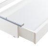 Hasena Lovie-Box Wildeiche MDF weiß deckend lackiert (10) 140 cm (mit zwei Schubläden) Tip-on: Vollauszug von Blum - Gallery 1 Hasena Lovie-Box Wildeiche MDF weiß deckend lackiert (10) 140 cm (mit zwei Schubläden) Tip-on: Vollauszug von Blum