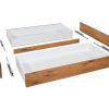 Hasena Lovie-Box Woodline Kernbuche natur geölt (80) 140 cm (mit zwei Schubläden) Tip-on: Vollauszug von Blum - Gallery 2 Hasena Lovie-Box Woodline Kernbuche natur geölt (80) 140 cm (mit zwei Schubläden) Tip-on: Vollauszug von Blum