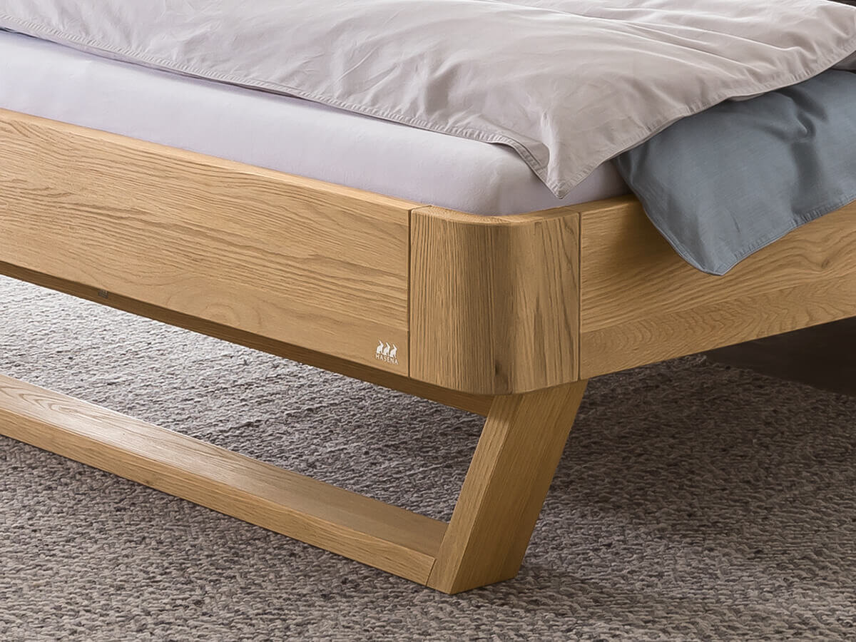 Hasena Oak Bianco Ria Massivholzbett