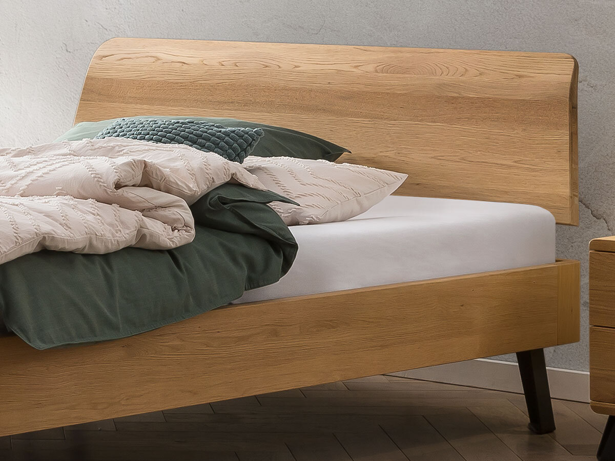Hasena Oak Bianco Riko Massivholzbett