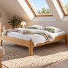 Hasena Oak Bianco Smooth Massivholzbett