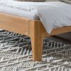Hasena Oak Bianco Smooth Massivholzbett
