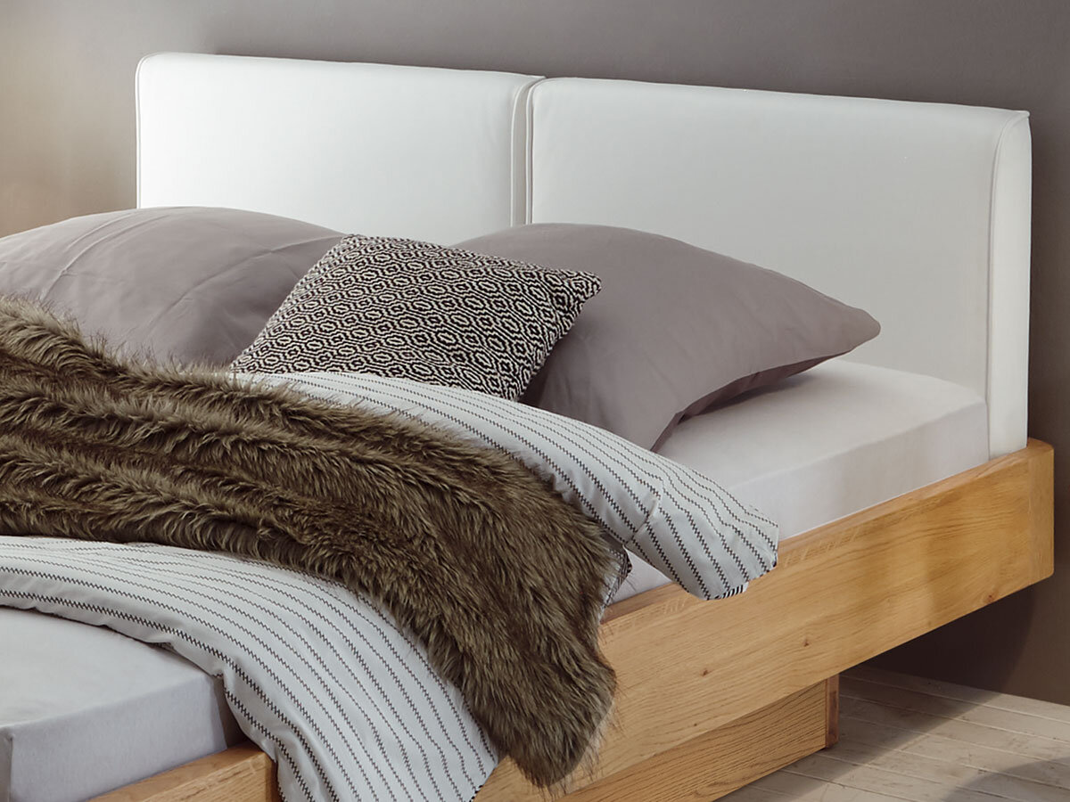 Hasena OAK-Bianco Stauraum Bett Place