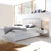 Hasena Pronto Massivholzbett Otello MDF weiß deckend lackiert (10) Kunstleder Express white (323) 140 x 200 cm Standard Hasena Pronto Massivholzbett Otello MDF weiß deckend lackiert (10) Kunstleder Express white (323) 140 x 200 cm Standard