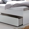 Hasena Pronto Massivholzbett Otello MDF weiß deckend lackiert (10) Kunstleder Express white (323) 140 x 200 cm Standard - Gallery 2 Hasena Pronto Massivholzbett Otello MDF weiß deckend lackiert (10) Kunstleder Express white (323) 140 x 200 cm Standard