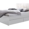 Hasena Pronto Massivholzbett Otello MDF weiß deckend lackiert (10) Kunstleder Express white (323) 140 x 200 cm Standard - Gallery 4 Hasena Pronto Massivholzbett Otello MDF weiß deckend lackiert (10) Kunstleder Express white (323) 140 x 200 cm Standard