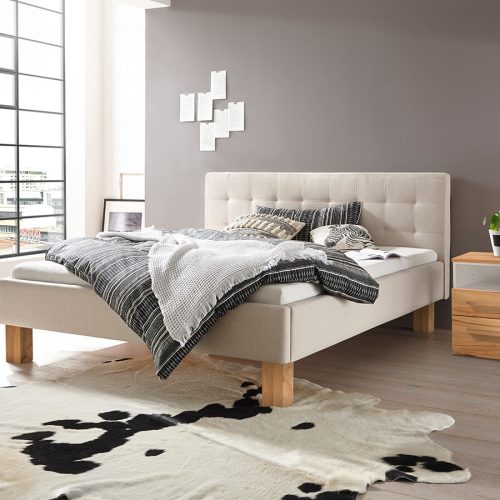 Hasena Pronto Polsterbett Noemi Wildbuche natur geölt (87) Stoff Pepe beige (327) 180 x 200 cm 25 cm Hasena Pronto Polsterbett Noemi Wildbuche natur geölt (87) Stoff Pepe beige (327) 180 x 200 cm 25 cm