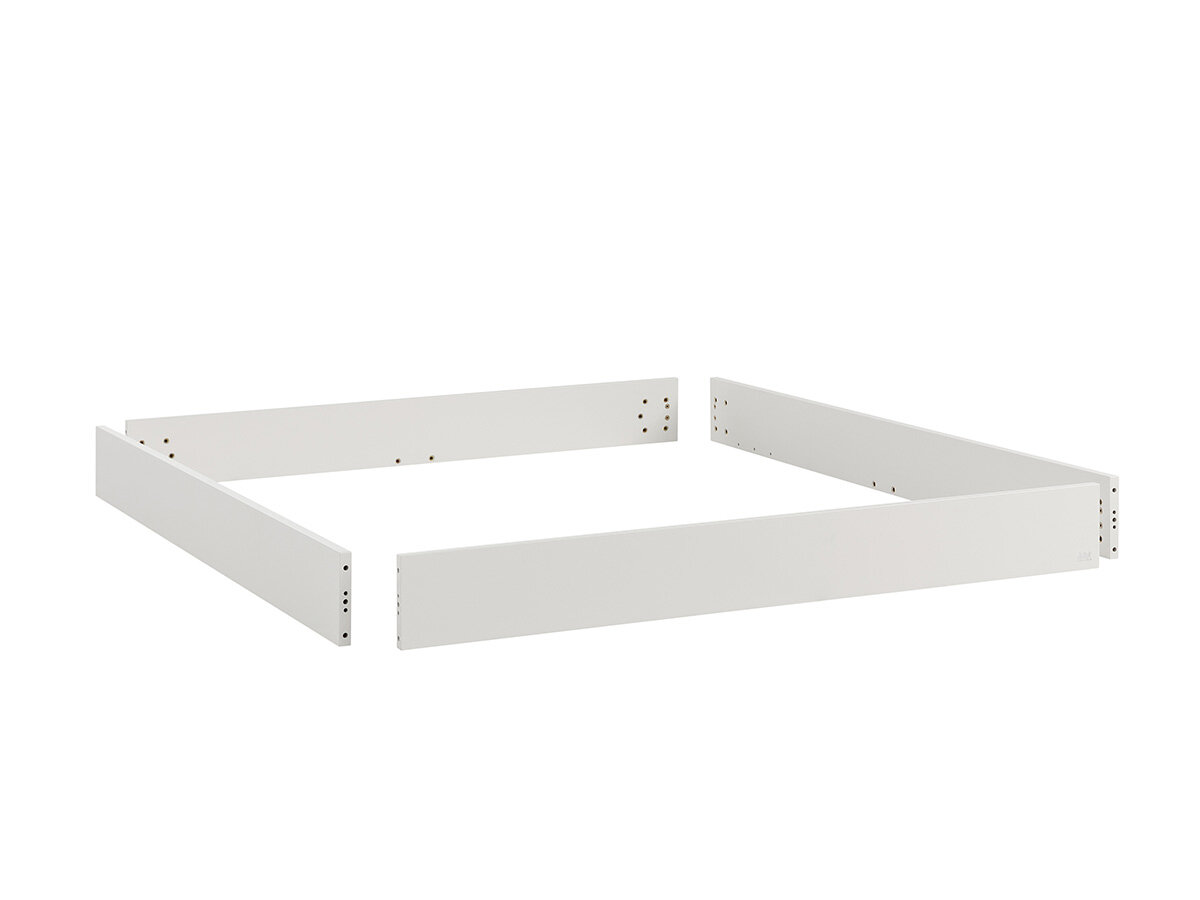 Hasena Rahmen Lounge 18 MDF weiß deckend, lackiert (10) 200 cm 200 cm - Gallery 1 Hasena Rahmen Lounge 18 MDF weiß deckend, lackiert (10) 200 cm 200 cm