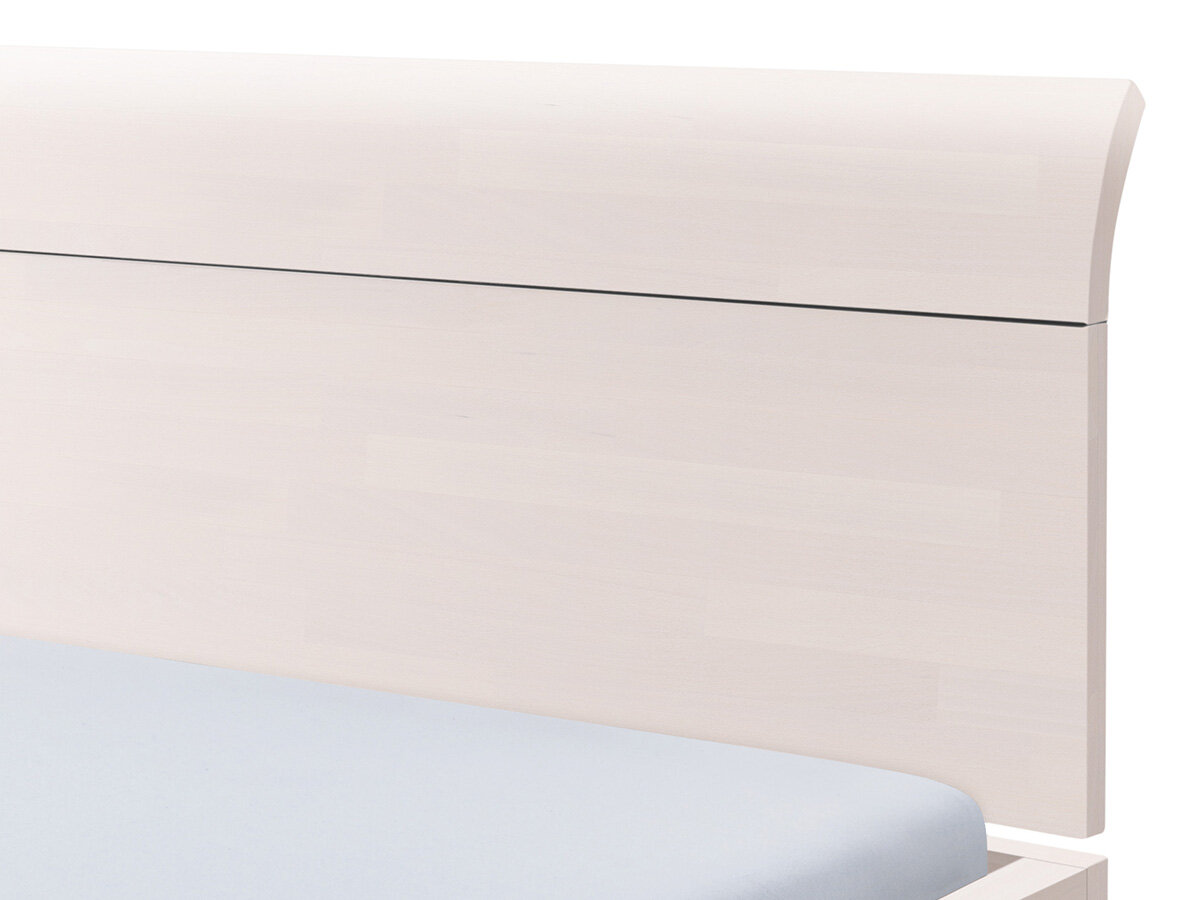 Hasena Vola Kopfteil / Breite: 200 cm / Holz: 09-Buche weiss lasiert, lackiert