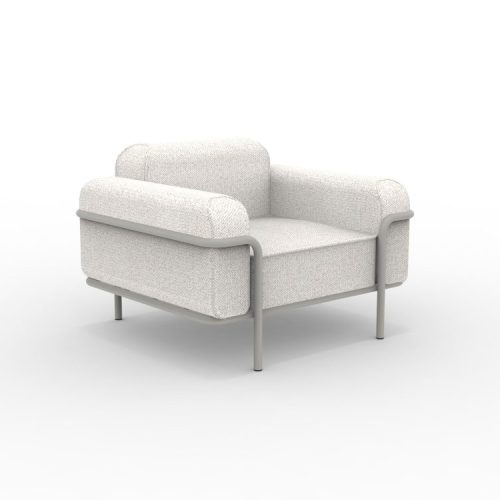 Hug bequemer Outdoorsessel – Lounge-Möbel Cream, Schlamm Hug bequemer Outdoorsessel – Lounge-Möbel Cream, Schlamm