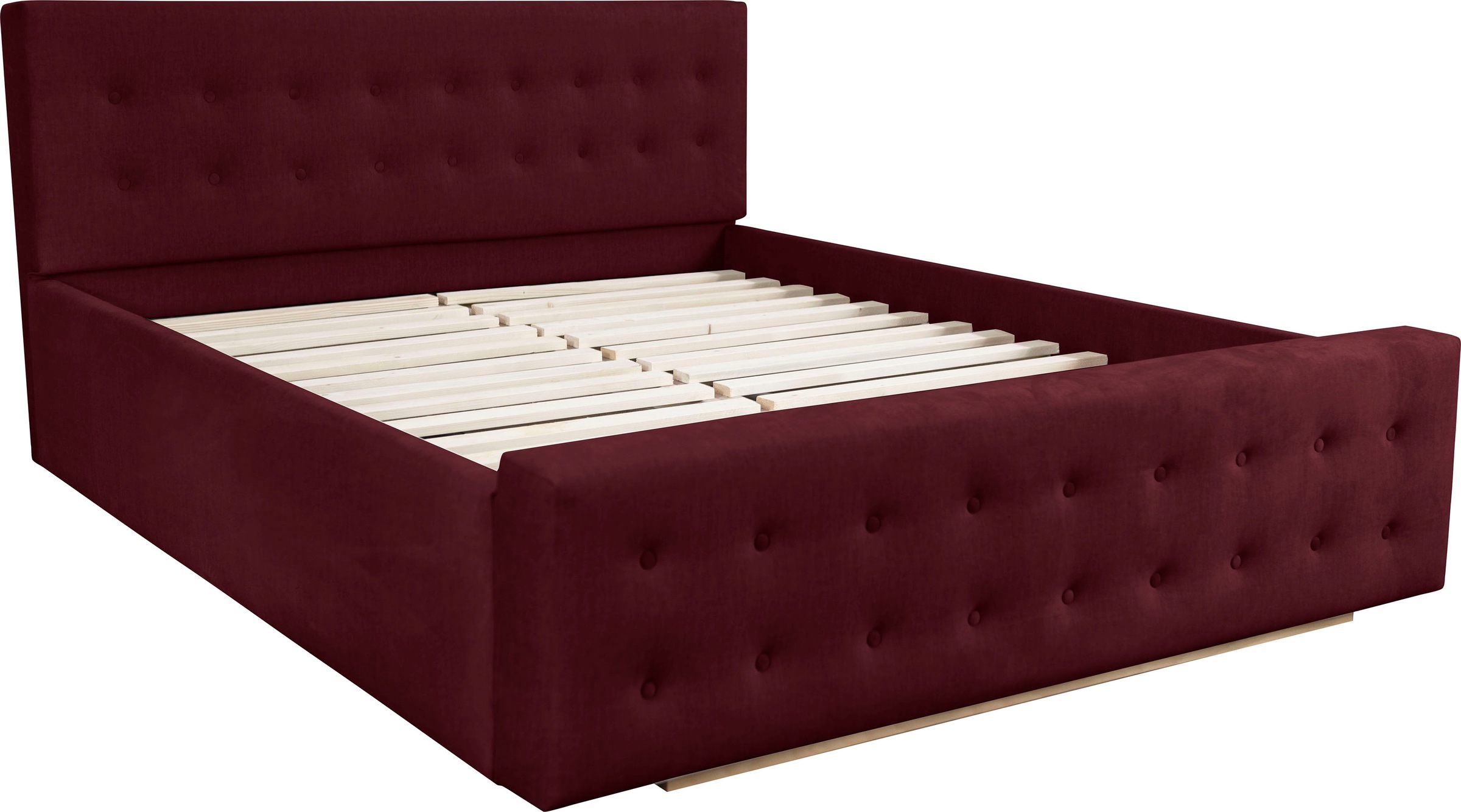 Home affaire Polsterbett "Vaine" in 5 Breiten, auch in Länge 220 cm, incl. Roll-Lattenrost - Gallery 3 Home affaire Polsterbett "Vaine" in 5 Breiten, auch in Länge 220 cm, incl. Roll-Lattenrost
