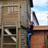 Premium Stelzenhaus Moritz mit Geräteschrank, Kletterwand und Rutsc... - Gallery 2 Premium Stelzenhaus Moritz mit Geräteschrank, Kletterwand und Rutsc...