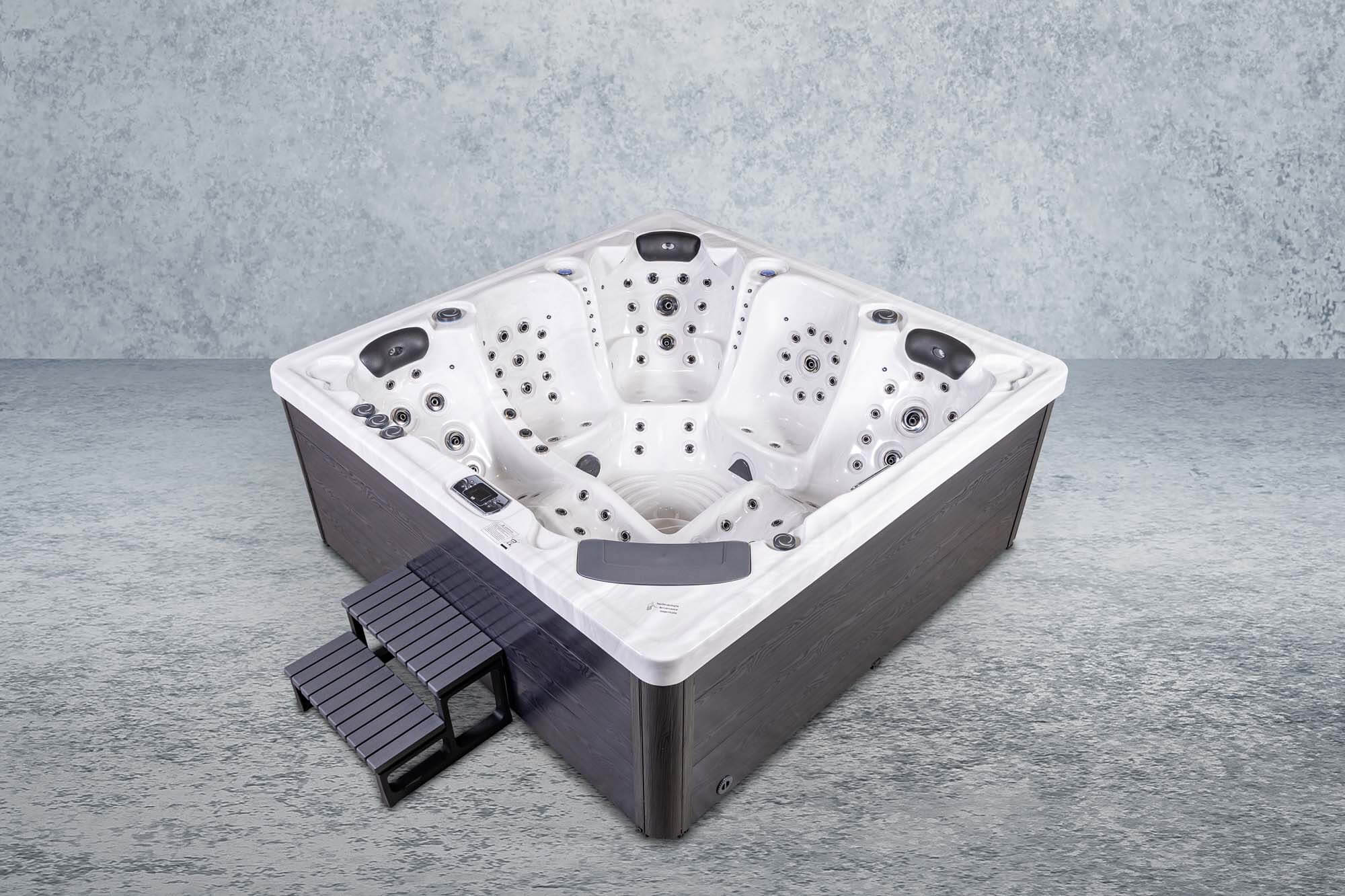 American Outdoor Whirlpool Imperia Sterling Silver / Grey 220x 220 cm