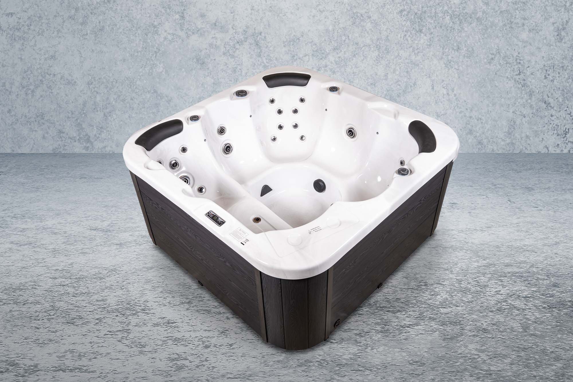 American Outdoor Whirlpool Milano Sterling Silver / Grey 200 x 200 cm American Outdoor Whirlpool Milano Sterling Silver / Grey 200 x 200 cm