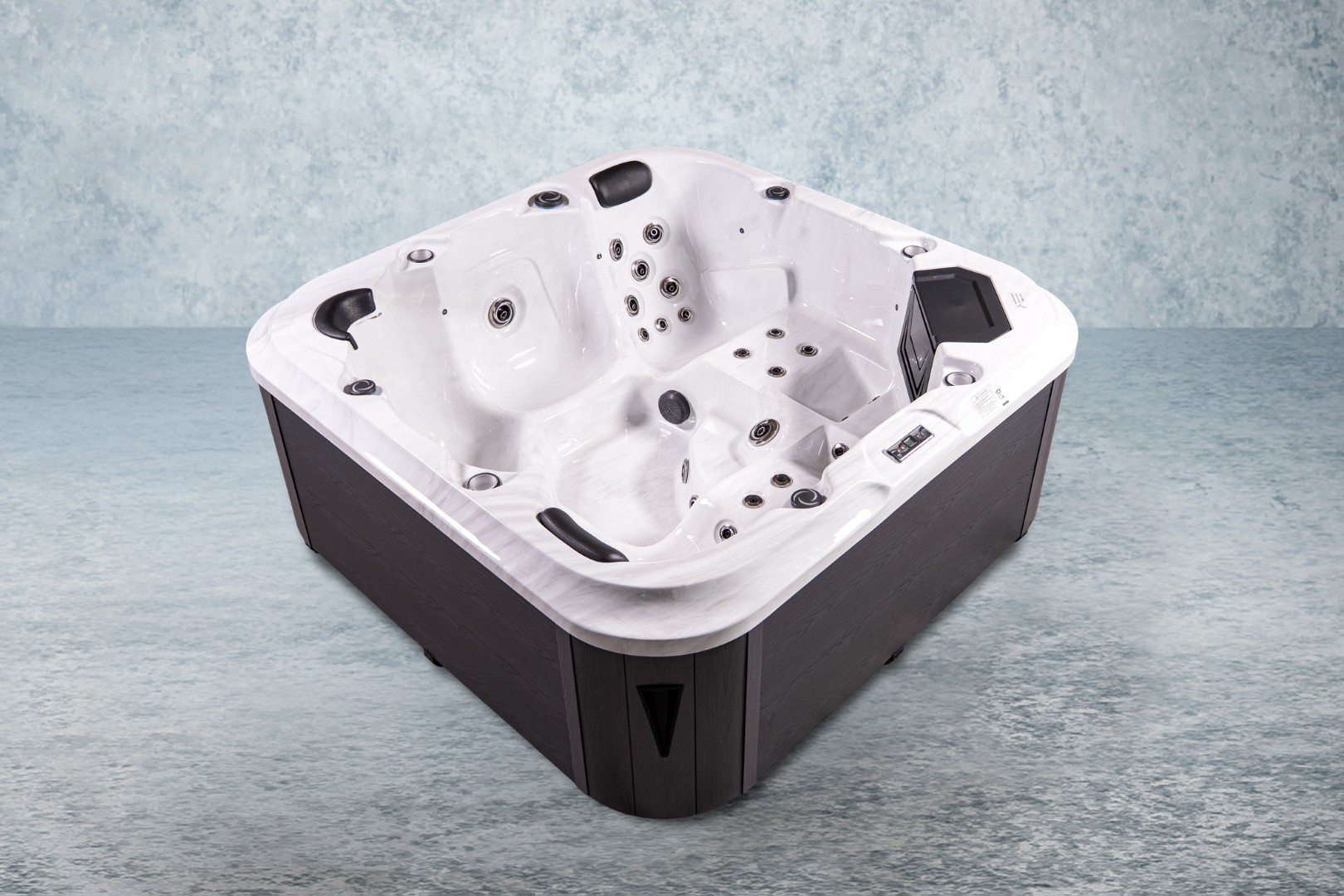 American Outdoor Whirlpool Messina Sterling Silver / Grey 200 x 200 cm