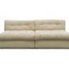 Domo Sofa »800 026« - 242x89x121cm - schwarz -