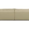 Domo Sofa »800 026« - 242x89x121cm - schwarz -