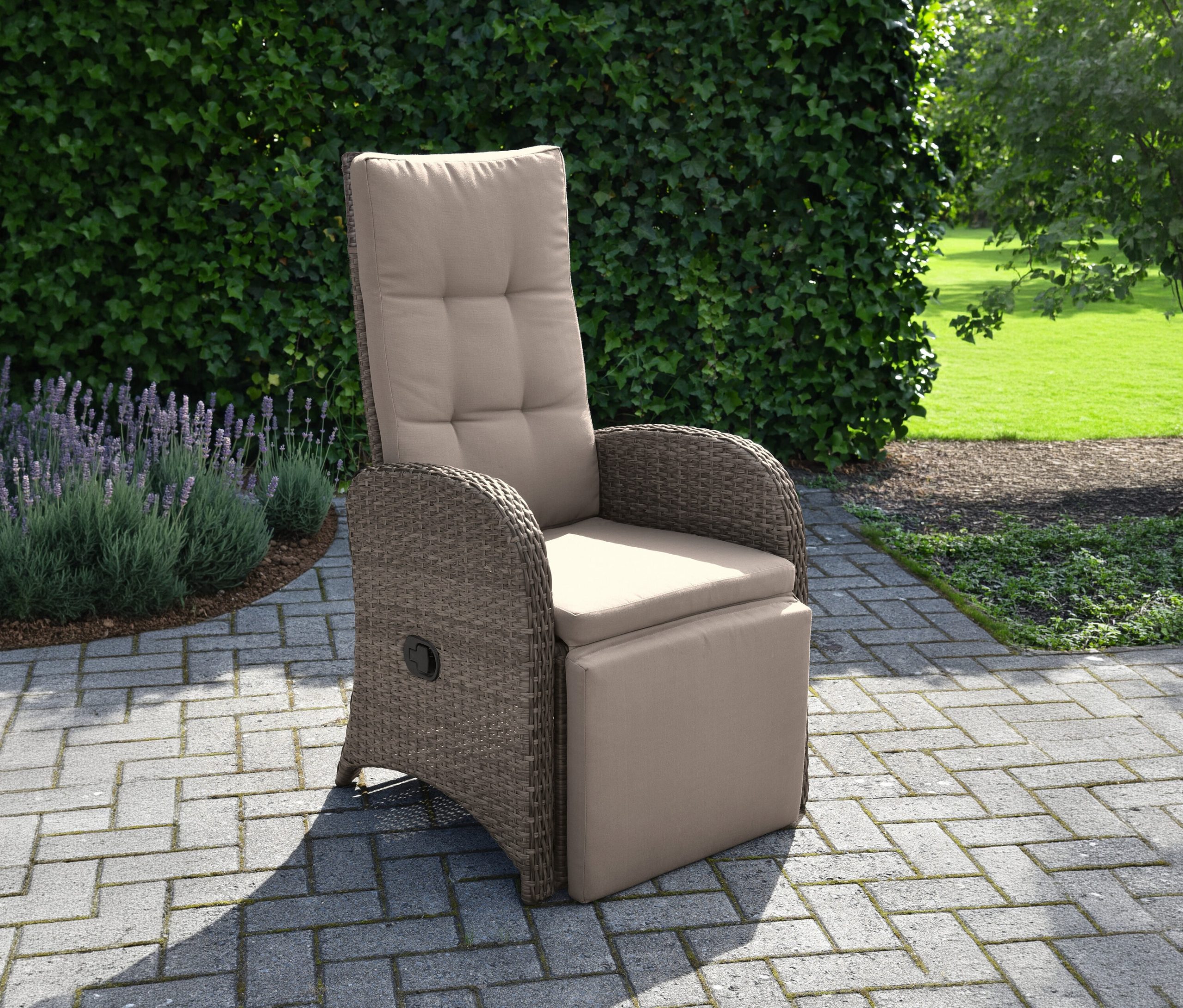 Tchibo - 2 Relaxsessel »Salerno« - 63x73x110cm - dunkelgrau