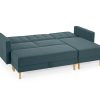 Tchibo - Federkern-Eckschlafsofa »Just Relax« mit Stauraumbank - 222x144x92cm - blaugrau