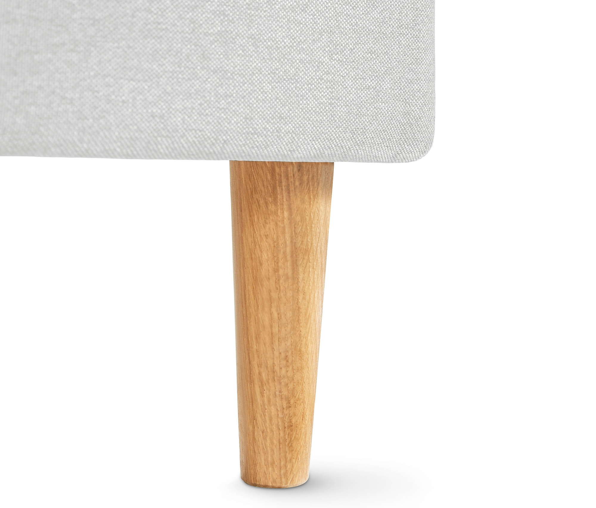 Tchibo - Federkern-Eckschlafsofa »Just Relax« mit Stauraumbank - 222x144x92cm - hellgrau