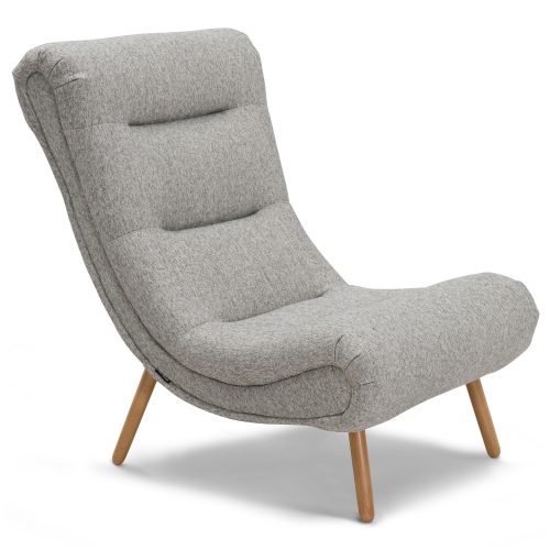Tchibo - Relaxsessel »Sören« - 72x100x93cm - hellgrau