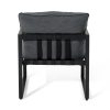 Tchibo - 2 Relax-Sessel mit Creacryl®-Allwetterstoff - 73,5x80x90cm - schwarz