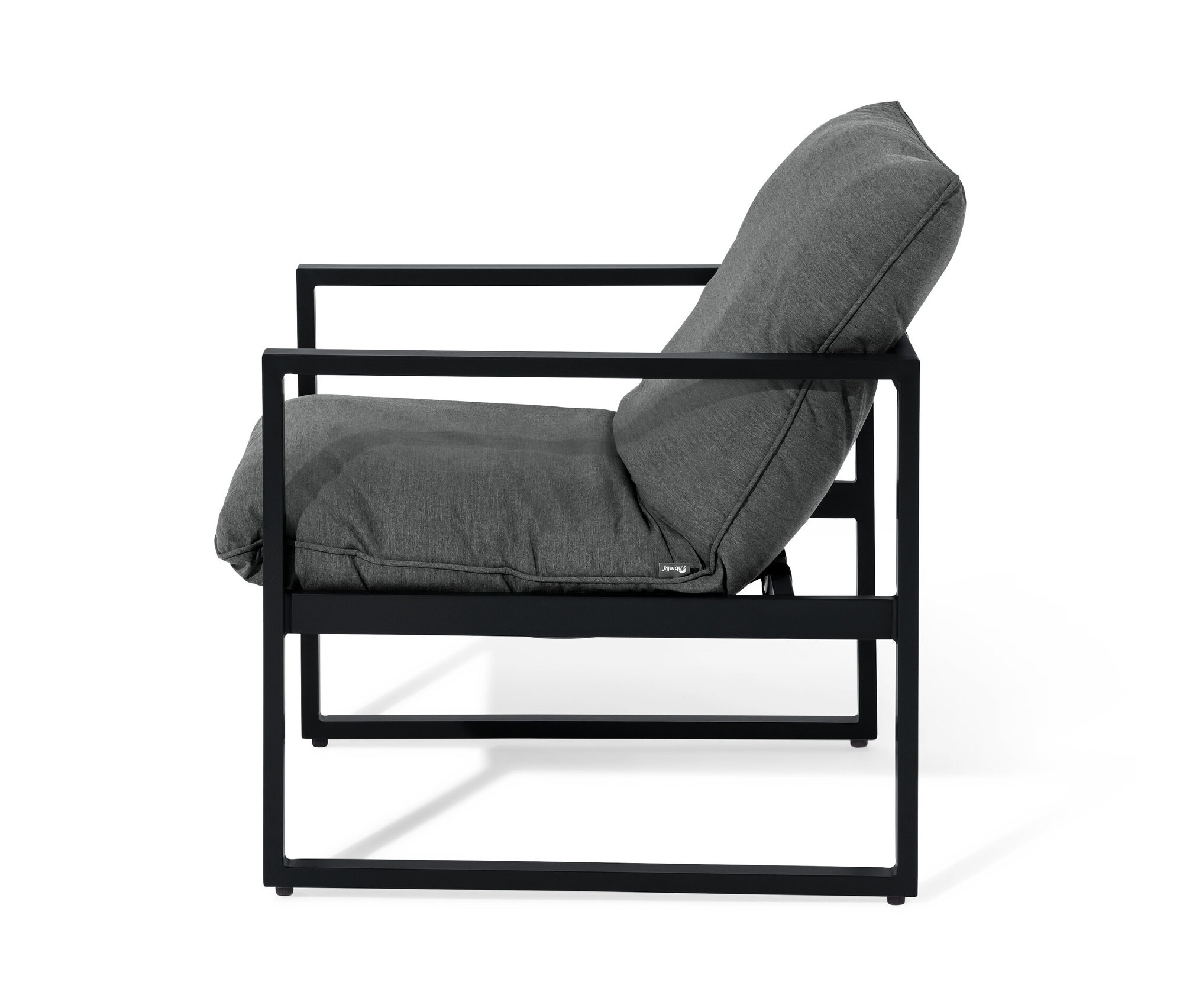 Tchibo - 2 Relax-Sessel mit Creacryl®-Allwetterstoff - 73,5x80x90cm - schwarz