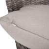 Tchibo - Relaxsessel »Calgary« mit 2 Hockern - 155x70x90cm - hellbraun