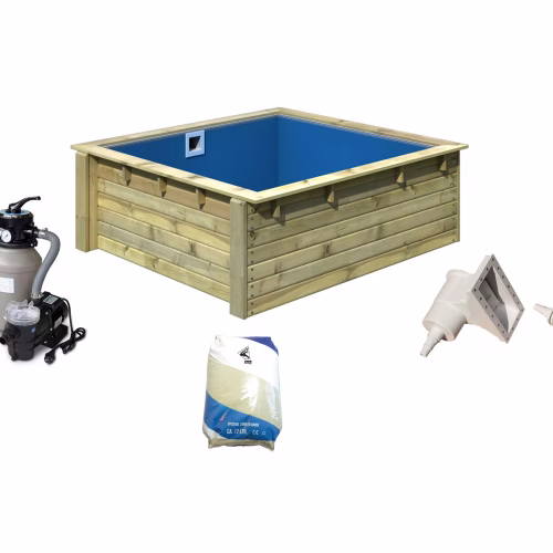 Karibu Minipool-Set inkl. Zubehör - naturfarben