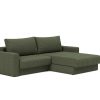 Innovation Akello Lounger Sofa mit Polsterarmlehnen 353 Taura Forest Lounger auf linker Seite