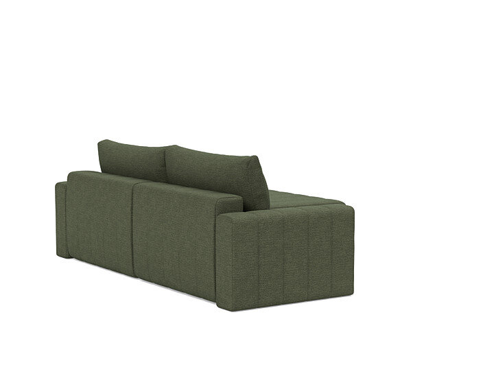 Innovation Akello Lounger Sofa mit Polsterarmlehnen 353 Taura Forest Lounger auf linker Seite