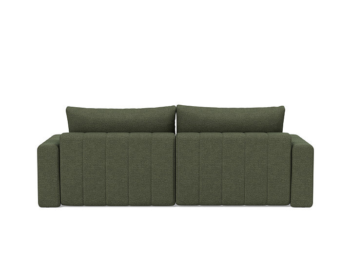 Innovation Akello Lounger Sofa mit Polsterarmlehnen 353 Taura Forest Lounger auf linker Seite