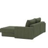 Innovation Akello Lounger Sofa mit Polsterarmlehnen 353 Taura Forest Lounger auf linker Seite