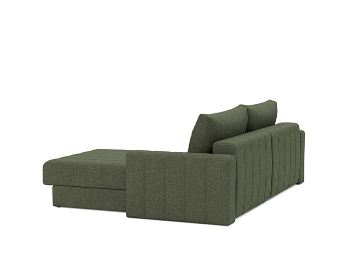 Innovation Akello Lounger Sofa mit Polsterarmlehnen 353 Taura Forest Lounger auf linker Seite