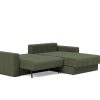 Innovation Akello Lounger Sofa mit Polsterarmlehnen 353 Taura Forest Lounger auf linker Seite