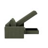 Innovation Akello Lounger Sofa mit Polsterarmlehnen 353 Taura Forest Lounger auf linker Seite