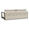Innovation BiFrost Deluxe Excess 357 Taura Off White mit Fußbank Bifrost Puff