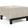 Innovation BiFrost Deluxe Excess 357 Taura Off White mit Fußbank Bifrost Puff