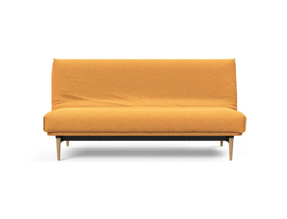 Innovation Colpus Klappsofa 140 x 200 cm | Spring 536 Boucle Ochre helle Eiche Nordic - Gallery 1 Innovation Colpus Klappsofa 140 x 200 cm | Spring 536 Boucle Ochre helle Eiche Nordic