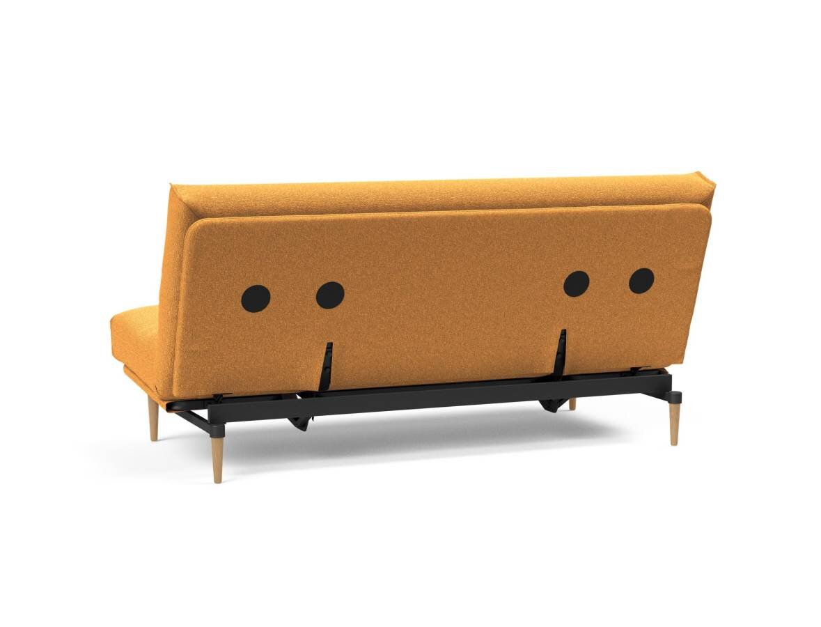 Innovation Colpus Klappsofa 140 x 200 cm | Spring 536 Boucle Ochre helle Eiche Nordic - Gallery 4 Innovation Colpus Klappsofa 140 x 200 cm | Spring 536 Boucle Ochre helle Eiche Nordic