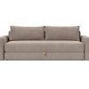 Innovation Cone Klappsofa 318 Cordufine, Beige - Gallery 1 Innovation Cone Klappsofa 318 Cordufine, Beige